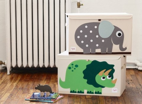 3 Sprouts Pudełko Zamykane Dinozaur Green 3 Sprouts Pudełko Zamykane Dinozaur Green