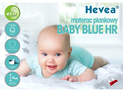 Materac piankowy Hevea Baby Blue 140x70 (Medica) Materac piankowy Hevea Baby Blue 140x70 (Medica)