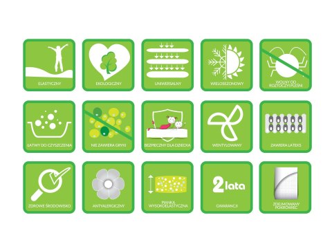 Materac z lateksem Hevea Baby Eco Lateks 140x70 (Medica) Materac z lateksem Hevea Baby Eco Lateks 140x70 (Medica)