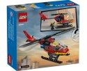 LEGO Klocki City 60411 Strażacki helikopter ratunkowy