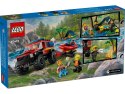 LEGO Klocki City 60412 Terenowy wóz strażacki z łodzią ratunkową