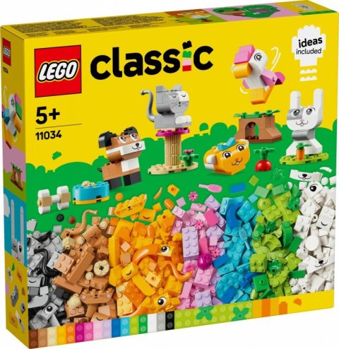 LEGO Klocki Classic 11034 Kreatywne zwierzątka