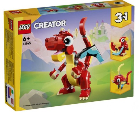 LEGO Klocki Creator 31145 Czerwony smok