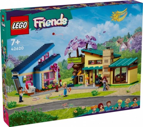 LEGO Klocki Friends 42620 Dom rodzinny Ollyego i Paisley