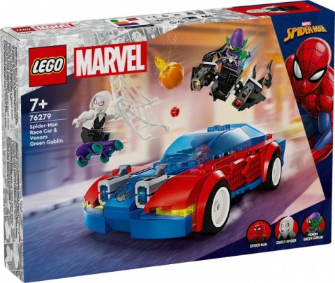 LEGO Klocki Super Heroes 76279 Wyścigówka Spider-Mana i Zielony Goblin