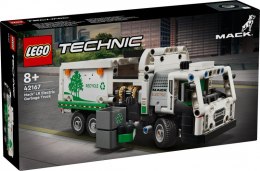 LEGO Klocki Technic 42167 Śmieciarka Mack LR Electric