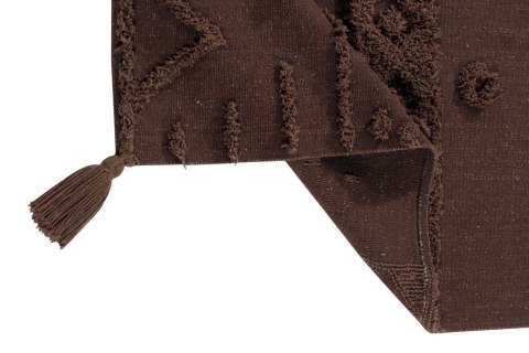Dywan bawełniany Tribu Soil Brown S 120x160 cm Lorena Canals Dywan bawełniany Tribu Soil Brown S 120x160 cm Lorena Canals