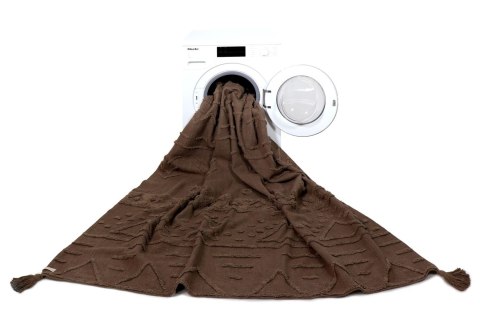 Dywan bawełniany Tribu Soil Brown S 120x160 cm Lorena Canals Dywan bawełniany Tribu Soil Brown S 120x160 cm Lorena Canals