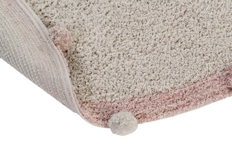 Lorena Canals Dywan bawełniany Bubbly Vintage Nude Ø 120 cm Lorena Canals Dywan bawełniany Bubbly Vintage Nude Ø 120 cm
