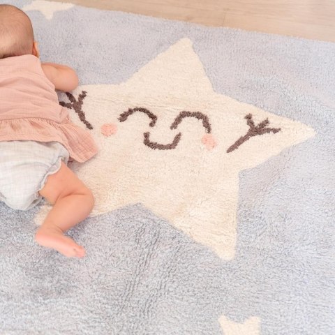 Lorena Canals Dywan bawełniany Happy Star, Mr Wonderful & Lorena Canals 120 x 160 cm Lorena Canals Dywan bawełniany Happy Star, Mr Wonderful & Lorena Canals 120 x 160 cm