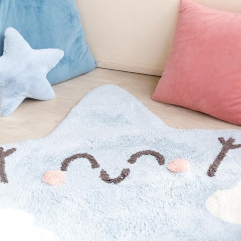 Lorena Canals Dywan bawełniany Happy Star, Mr Wonderful & Lorena Canals Ø 120 cm Lorena Canals Dywan bawełniany Happy Star, Mr Wonderful & Lorena Canals Ø 120 cm