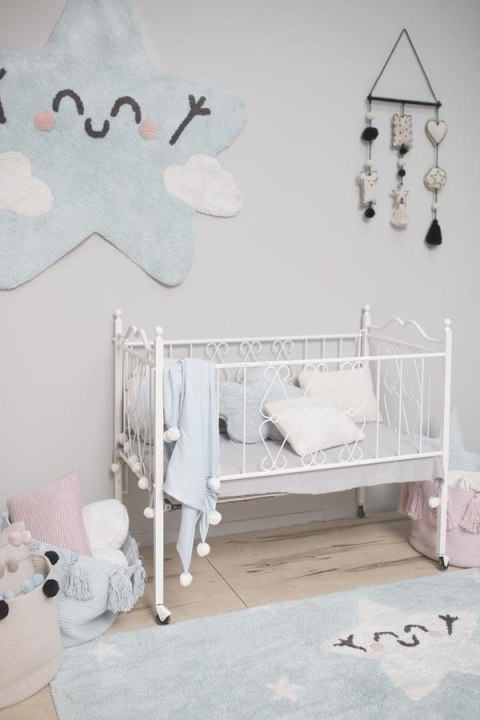 Lorena Canals Dywan bawełniany Happy Star, Mr Wonderful & Lorena Canals Ø 120 cm Lorena Canals Dywan bawełniany Happy Star, Mr Wonderful & Lorena Canals Ø 120 cm