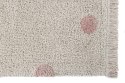 Lorena Canals Dywan bawełniany Hippy Dots Natural Vintage Nude 120 x 160 cm