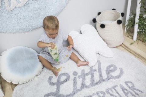 Lorena Canals Dywan bawełniany Little Superstar, Mr Wonderful & Lorena Canals Ø 120 cm Lorena Canals Dywan bawełniany Little Superstar, Mr Wonderful & Lorena Canals Ø 120 cm