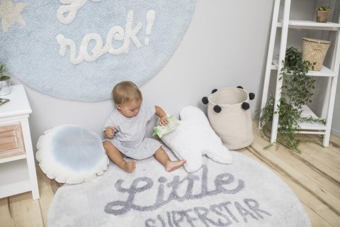 Lorena Canals Dywan bawełniany Little Superstar, Mr Wonderful & Lorena Canals Ø 120 cm Lorena Canals Dywan bawełniany Little Superstar, Mr Wonderful & Lorena Canals Ø 120 cm