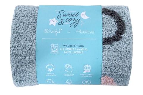 Dywan bawełniany Big Big World Mr Wonderful & Lorena Canals Ø100 cm Dywan bawełniany Big Big World Mr Wonderful & Lorena Canals Ø100 cm