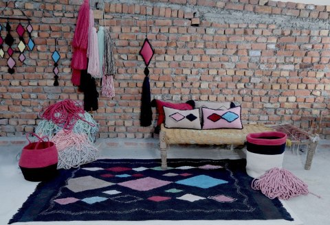 Lorena Canals Dywan bawełniany MEKNES 140 x 200 cm Lorena Canals Dywan bawełniany MEKNES 140 x 200 cm