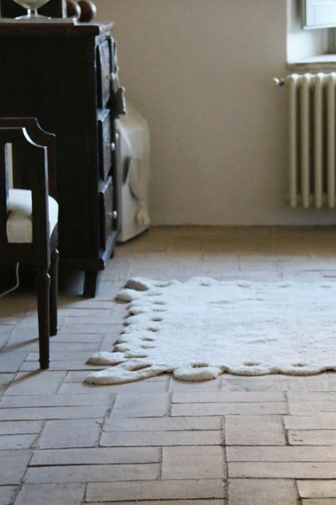 Lorena Canals Dywan bawełniany Puntilla Crema/Beige 120 x 160 cm Lorena Canals Dywan bawełniany Puntilla Crema/Beige 120 x 160 cm