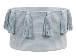 Lorena Canals Kosz dekoracyjny Tassels Soft Blue