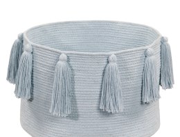 Lorena Canals Kosz dekoracyjny Tassels Soft Blue