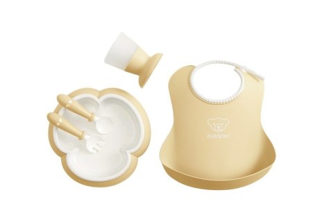 BABYBJORN - Zestaw obiadowy - Powder Yellow