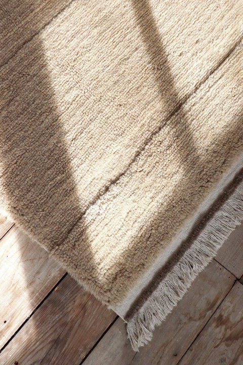 Dywan wełniany Steppe Beige 120x170 cm Lorena Canals Dywan wełniany Steppe Beige 120x170 cm Lorena Canals