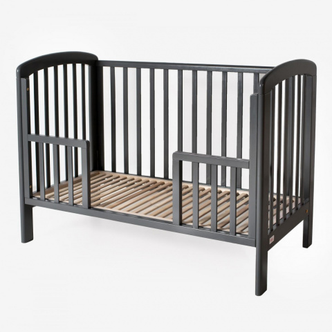 Toddler rail (wymeinny bok) do łóżeczka LUX seal grey Troll Nursery Toddler rail (wymeinny bok) do łóżeczka LUX seal grey Troll Nursery