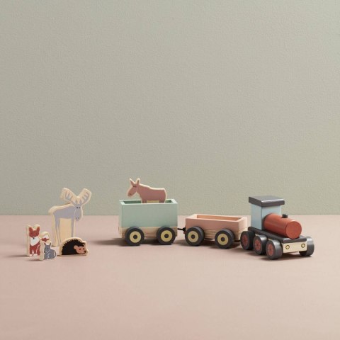 Kid's Concept - Pociąg ze zwierzątkami EDVIN Kid's Concept - Pociąg ze zwierzątkami EDVIN