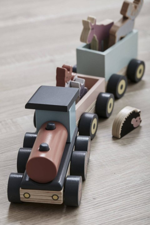 Kid's Concept - Pociąg ze zwierzątkami EDVIN Kid's Concept - Pociąg ze zwierzątkami EDVIN