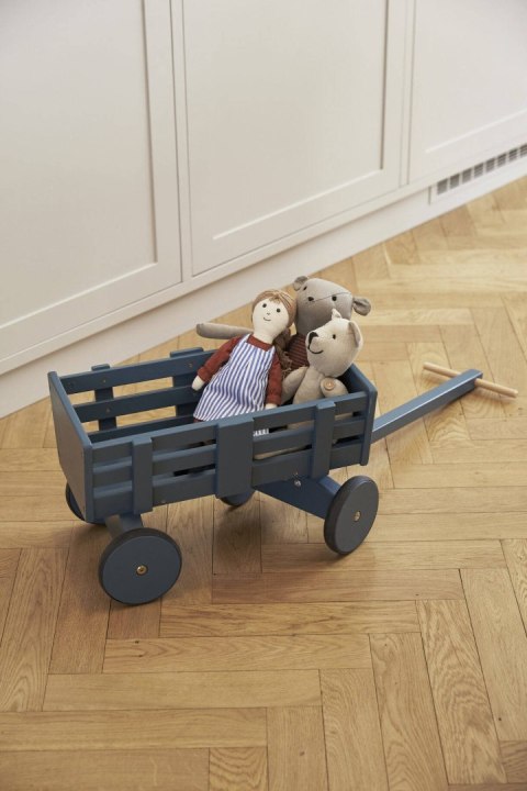 Kid's Concept - Wózek dla lalek blue CARL LARSSON Kid's Concept - Wózek dla lalek blue CARL LARSSON
