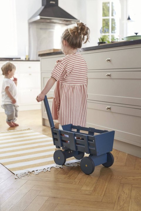 Kid's Concept - Wózek dla lalek blue CARL LARSSON Kid's Concept - Wózek dla lalek blue CARL LARSSON