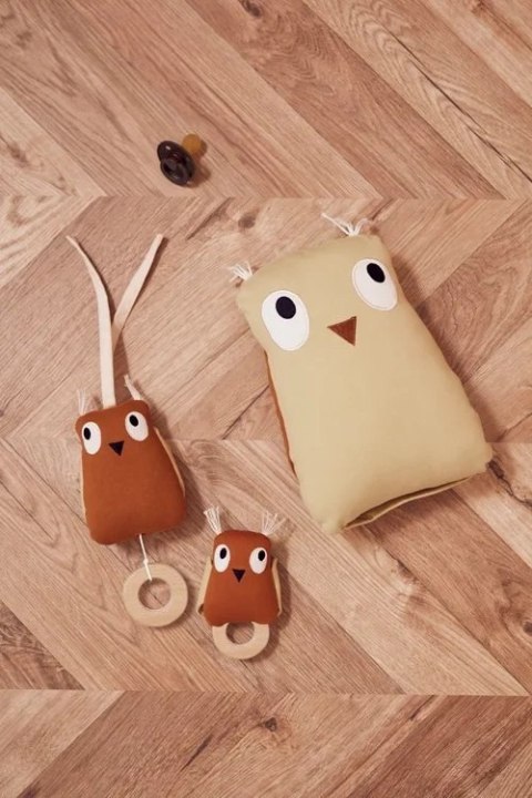 Kid's Concept - Grzechotka sowa EDVIN, green Kid's Concept - Grzechotka sowa EDVIN, green
