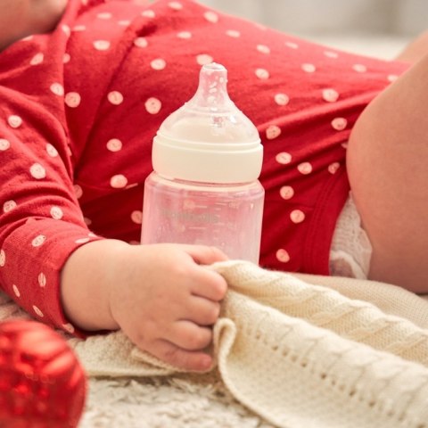 Mombella Szklana Butelka dla Niemowlaka Antykolkowa Classic 180ml Mombella Szklana Butelka dla Niemowlaka Antykolkowa Classic 180ml