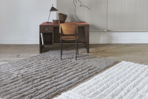 Dywan wełniany Dunes White 170x240 cm Lorena Canals Dywan wełniany Dunes White 170x240 cm Lorena Canals