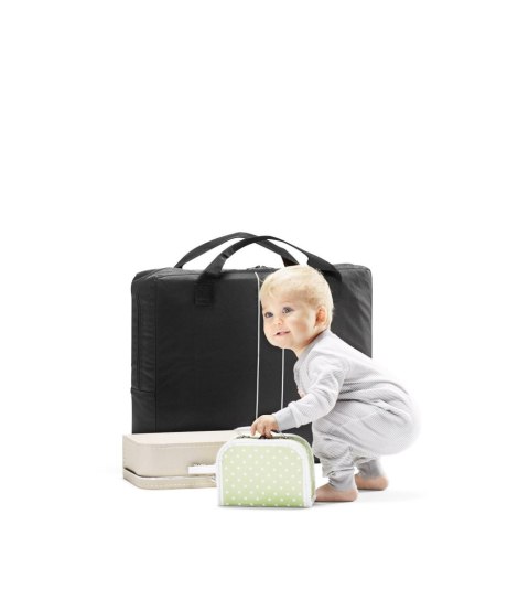 BABYBJORN - łóżeczko turystyczne LIGHT - czarny + prześcieradło BABYBJORN - łóżeczko turystyczne LIGHT - czarny + prześcieradło