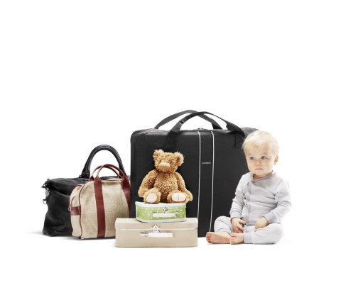 BABYBJORN - łóżeczko turystyczne LIGHT - czarny + prześcieradło BABYBJORN - łóżeczko turystyczne LIGHT - czarny + prześcieradło