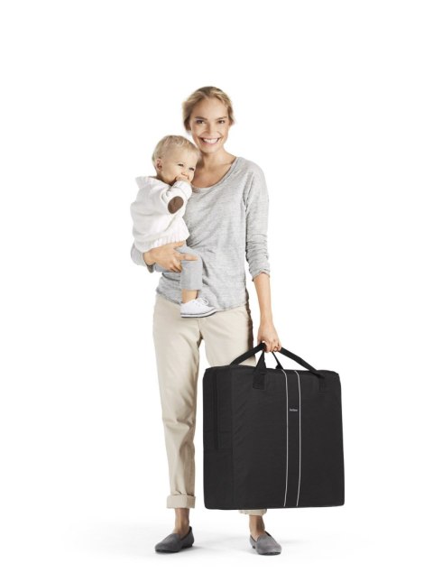 BABYBJORN - łóżeczko turystyczne LIGHT - czarny + prześcieradło BABYBJORN - łóżeczko turystyczne LIGHT - czarny + prześcieradło