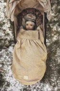 Elodie Details - wełniany śpiworek do wózka - Pure Khaki