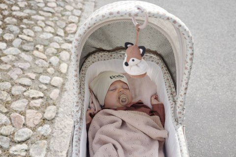 Elodie Details - Czapka - Creamy White - 0-6 m-cy Elodie Details - Czapka - Creamy White - 0-6 m-cy