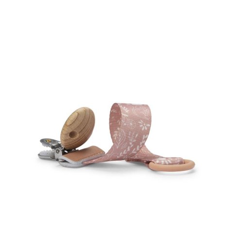 Elodie Details - Drewniana zawieszka do smoczka - Monkey Sunrise Pink Elodie Details - Drewniana zawieszka do smoczka - Monkey Sunrise Pink