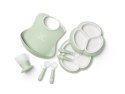 BABYBJORN - Zestaw obiadowy Dinnerware, 8 szt. - Powder Green