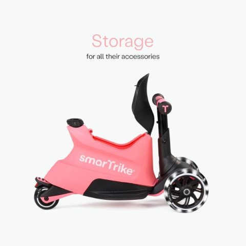 SmarTrike - Hulajnoga 4w1 Xtend Scooter + Ride-on - Salmon Pink SmarTrike - Hulajnoga 4w1 Xtend Scooter + Ride-on - Salmon Pink