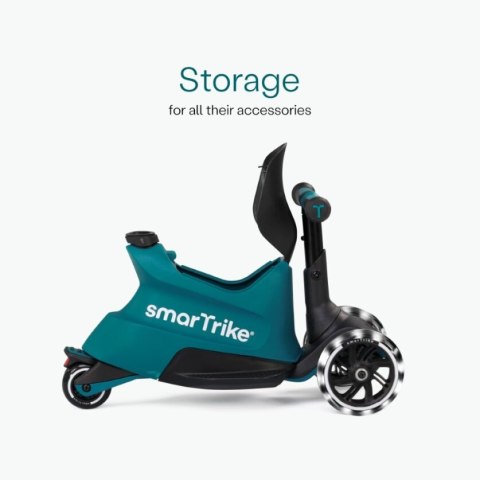 SmarTrike - Hulajnoga 4w1 Xtend Scooter + Ride-on - Teal SmarTrike - Hulajnoga 4w1 Xtend Scooter + Ride-on - Teal