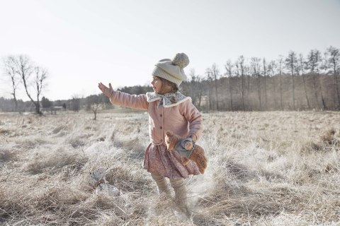 Elodie Details - Beret - Creamy White 6-12 m-cy Elodie Details - Beret - Creamy White 6-12 m-cy