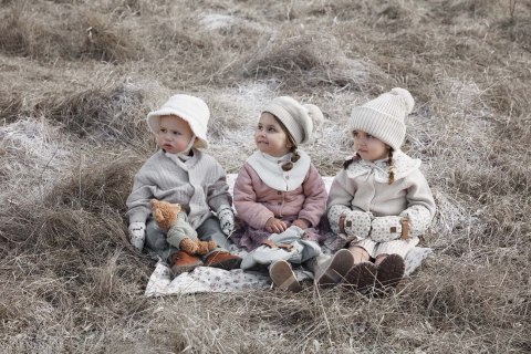 Elodie Details - Beret - Creamy White 6-12 m-cy Elodie Details - Beret - Creamy White 6-12 m-cy