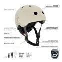 SCOOTANDRIDE - Kask S-M dla dzieci 3+ Ash