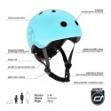 SCOOTANDRIDE - Kask S-M dla dzieci 3+ Blueberry