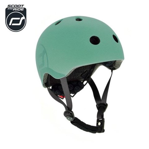 SCOOTANDRIDE - Kask S-M dla dzieci 3+ Forest SCOOTANDRIDE - Kask S-M dla dzieci 3+ Forest