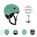 SCOOTANDRIDE - Kask S-M dla dzieci 3+ Forest