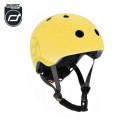 SCOOTANDRIDE - Kask S-M dla dzieci 3+ Lemon